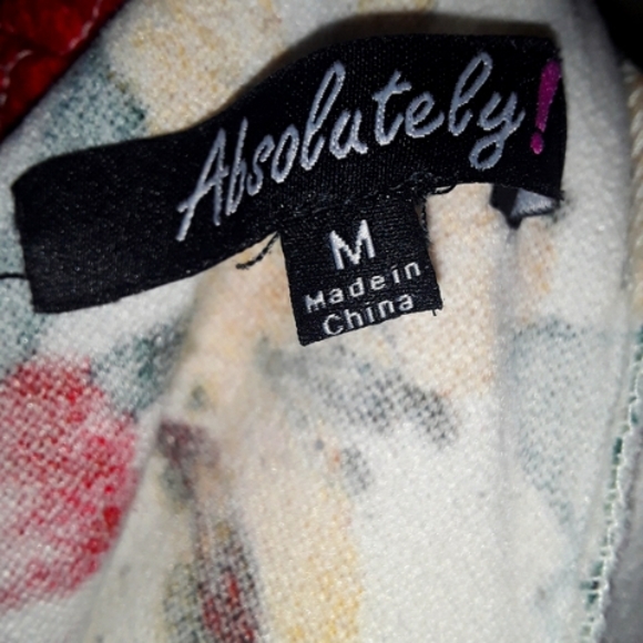 Floral Medium Dress Airy Girly,Fancy Flower Dress Summer/ Spring Womans Dress - Picture 2 of 3